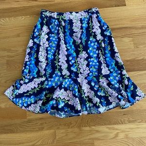 Lilly cotton skirt w/stretch waist